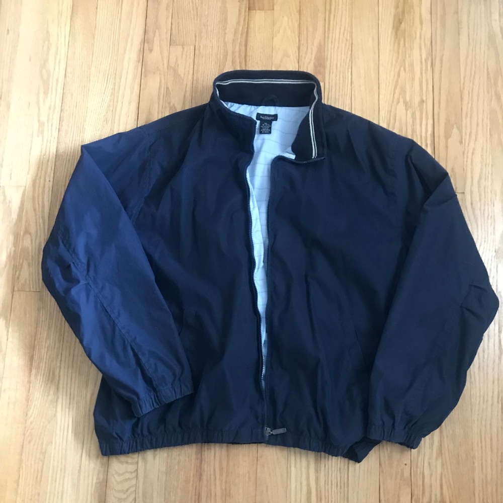 Mens Navy Blue Lightweight Jacket